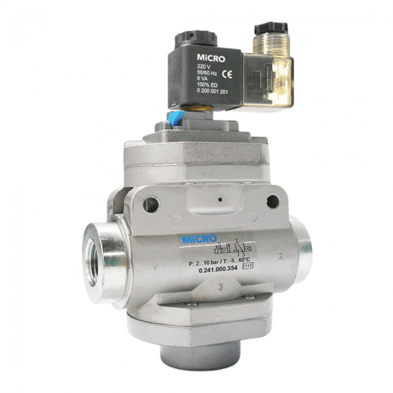 Válvula 3/2 AZ7 G1 1/2" ME 220Vca
