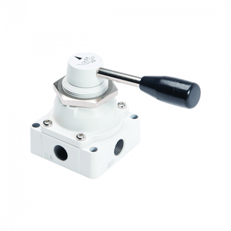Válvula 4/3 rotante triestable CA AR G3/4"
