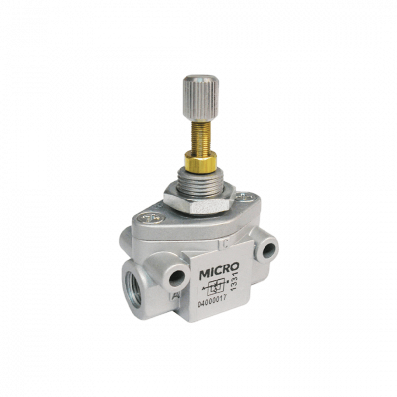 Regulador de caudal unidireccional VA G1/4"