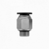 Conector recto inst G1/8 tubo diam 4mm