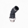 Conector orientable 45° inst G1/4 tubo diam 10mm