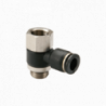 Conector codo hembra inst G3/8 tubo diam 10mm