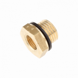 Buje reducción latón G1/8-M5