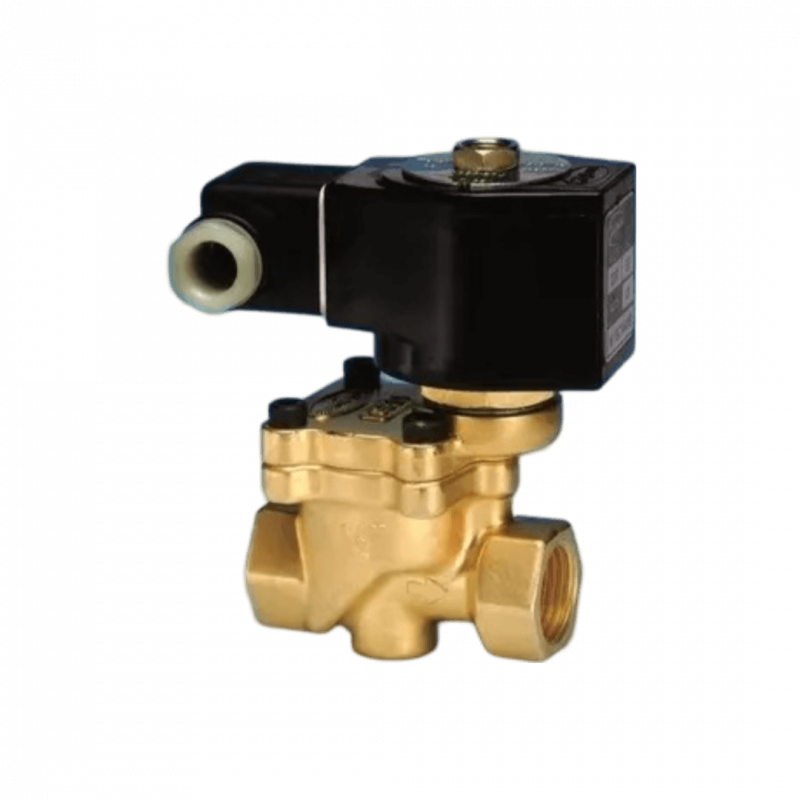 Válvula solenoide 2/2 1390 PTFE NC 1/4" 0,1-15bar orif 6mm