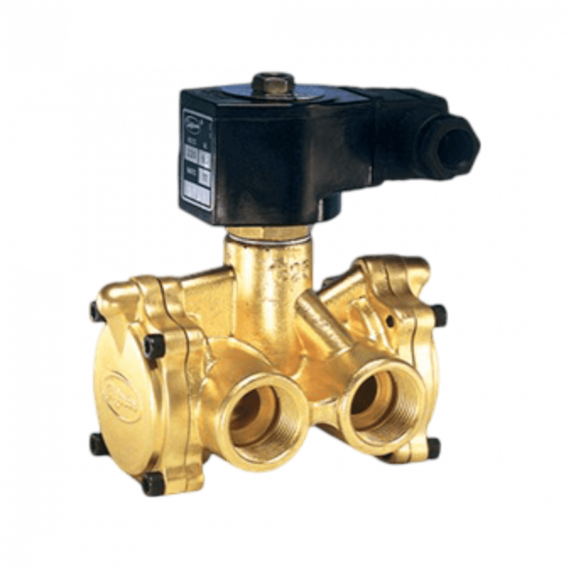 Válvula solenoide 3/2 1325 Nitrilo 1/2" 0,5-10bar orif 16mm