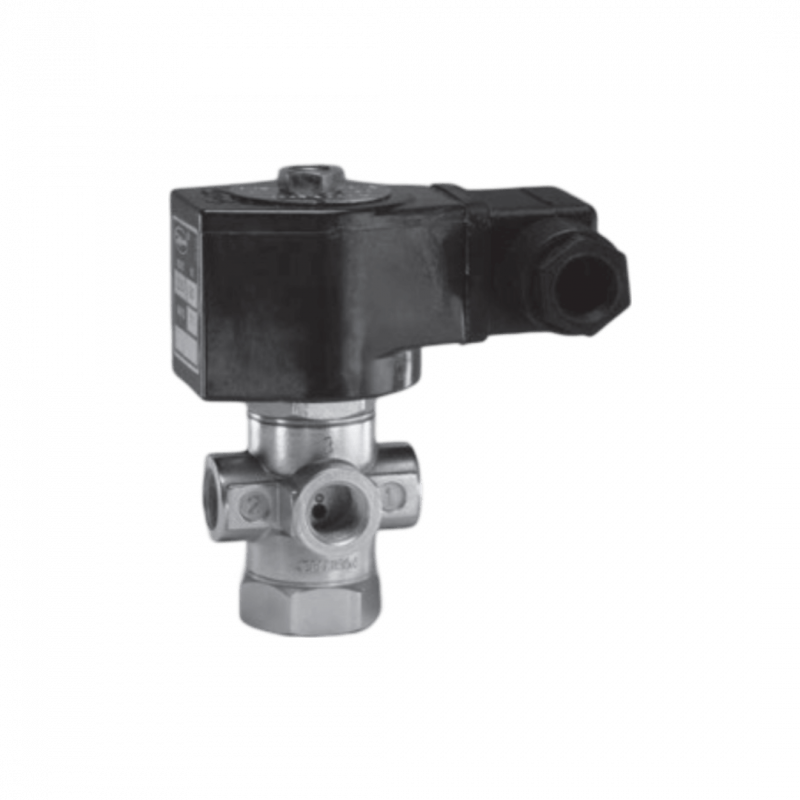 Válvula solenoide 3/2 1365 Nitrilo NC 1/4" 0-11bar orif 2,25mm const C