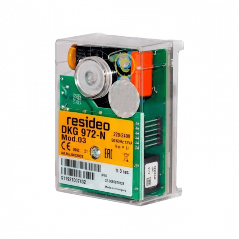 Control de llama DKG 972 - Barrido 12s - 1 etapa - 220 V
