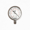 Manómetro MGS18 - Diam 100mm - C/inf 1/2" NPT - 0/70 kg/cm2