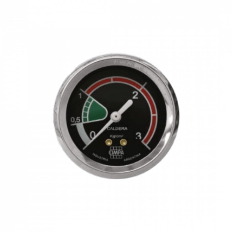 Manómetro MMAC-79 - Diam 52mm - C/post 3/8" NF - 0/3 kg/cm2
