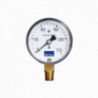 Manómetro MN9NA63 - Diam 63mm - C/inf 1/4" BSPT - 0/400 mbar