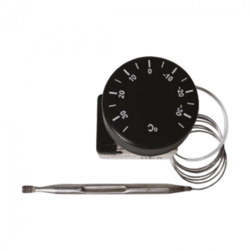 Termostato TTB - Cont inmersor SPDT 250Vca - Bulbo 1m - 0/210 °C
