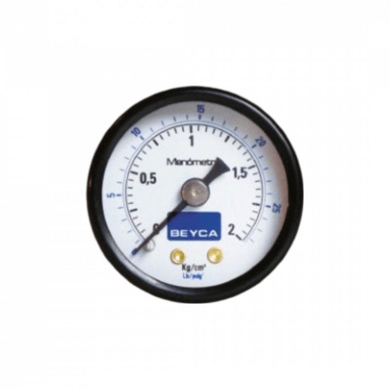Vacuómetro MM40-35 - Diam 40mm - C/post 1/8" BSPT - -76/0 cm.Hg