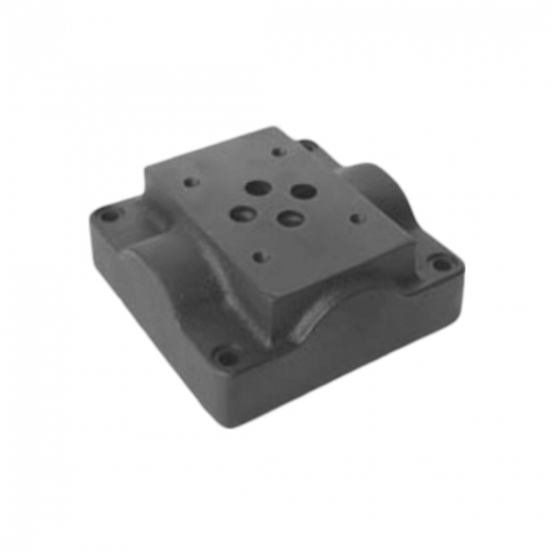 Placa de montaje CETOP 3 - Salida lateral 3/8" NPT