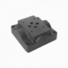Placa de montaje CETOP 3 - Salida lateral 3/8" NPT