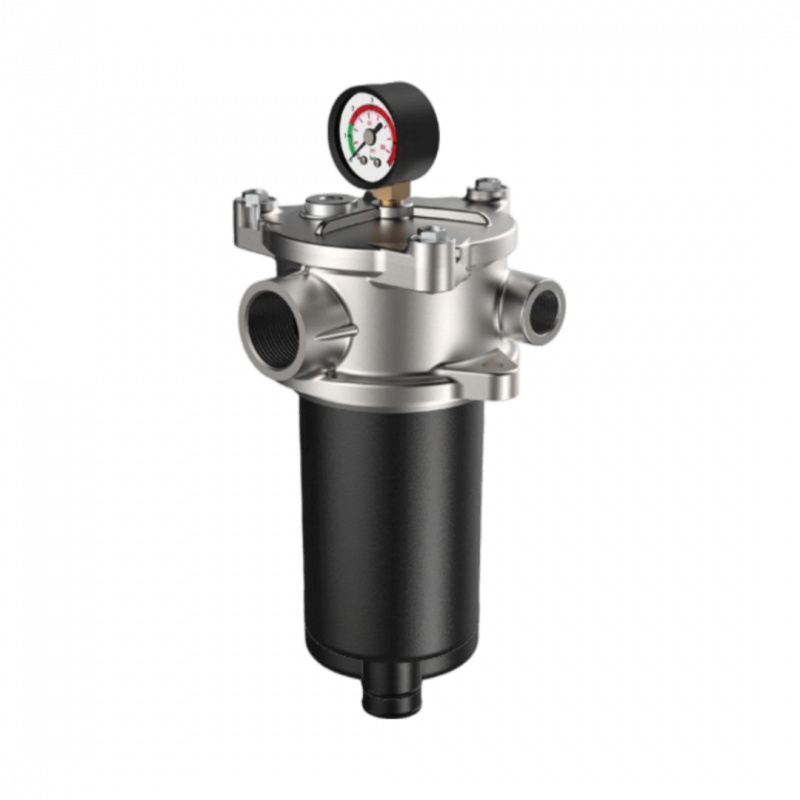 Filtro de retorno FRA 32 - 1" NPT - 25 µm - Bypass 1,7 bar - NBR