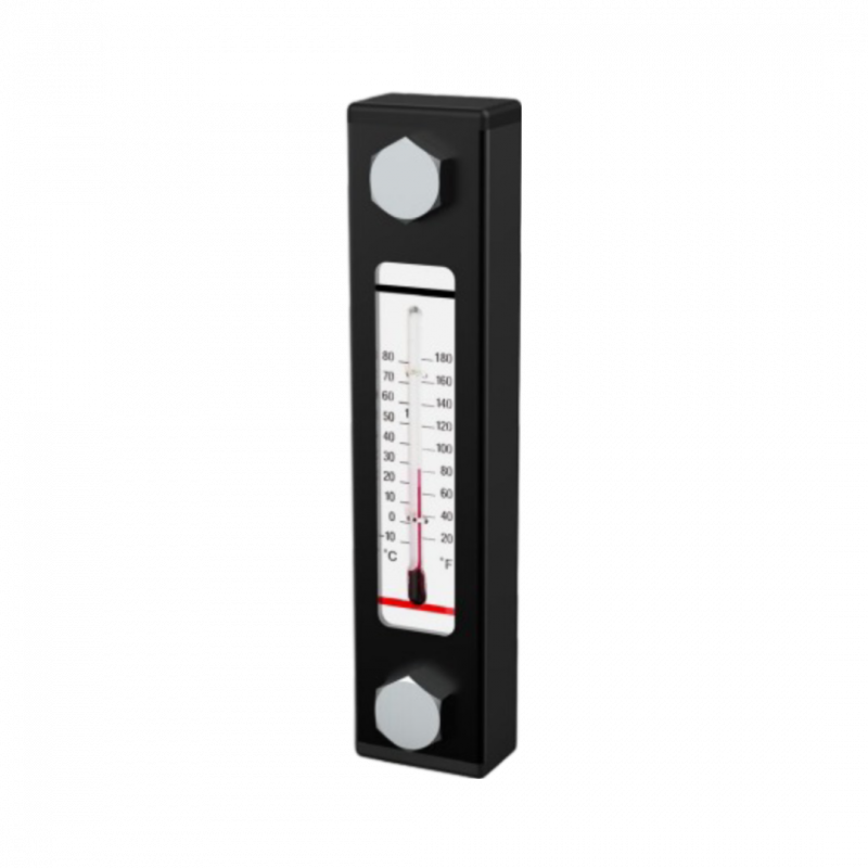 Indicador de nivel óptico CLA - M12 - NBR - Con termómetro