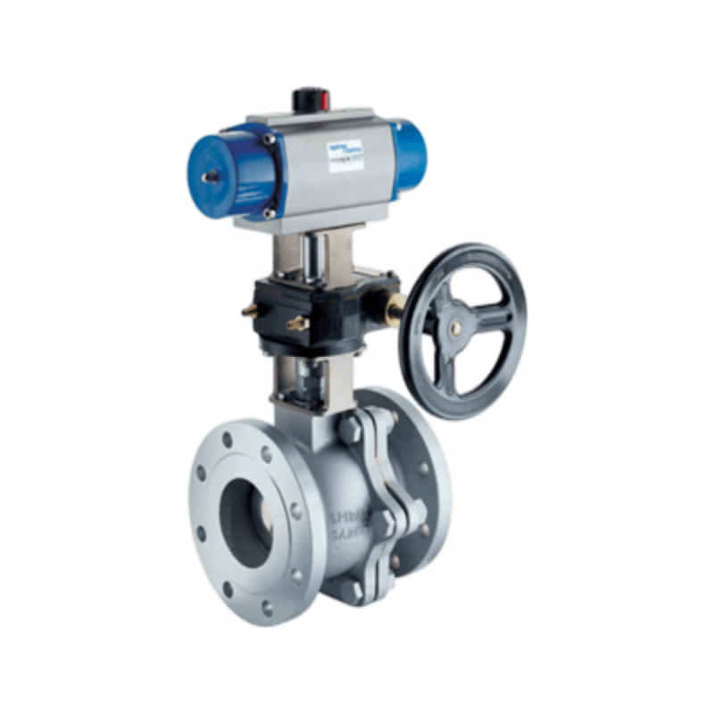 Actuador neumático BVA330S/10 - Simple efecto - 10 resortes