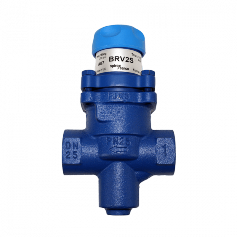 Vávula reductora de presión BRV2S - 1" BSP - R naranja