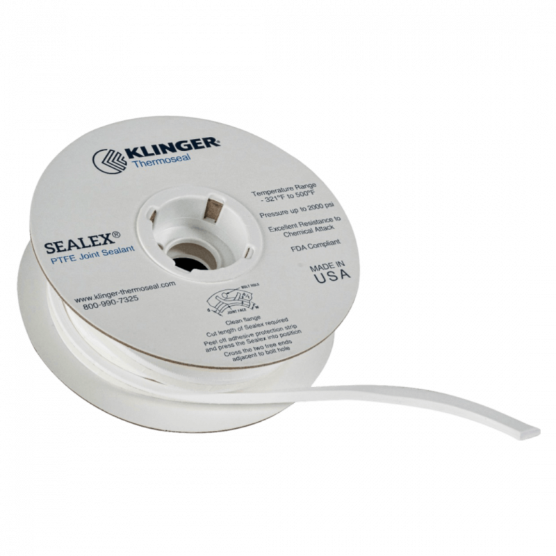 Sellador de PTFE Sealex - Ancho 20mm - Esp 7 mm - Largo 5m