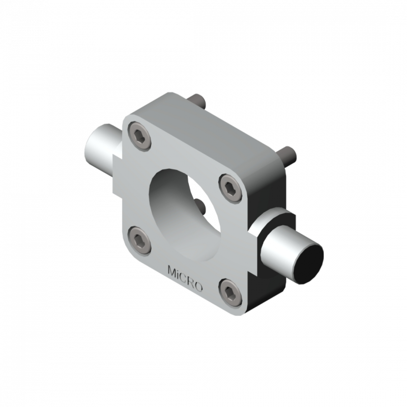 Montaje basc del o tras p/cilindro CN10 diam 63mm