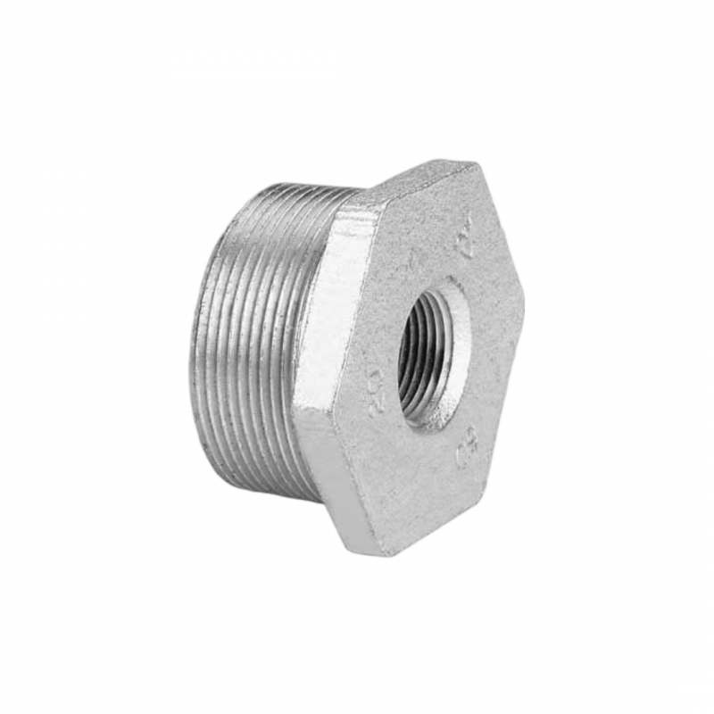 Buje de reducción - Galvanizado - 1 1/4" x 1/2" BSPT