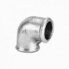 Codo 90° - HH - Galvanizado - 2" BSPT