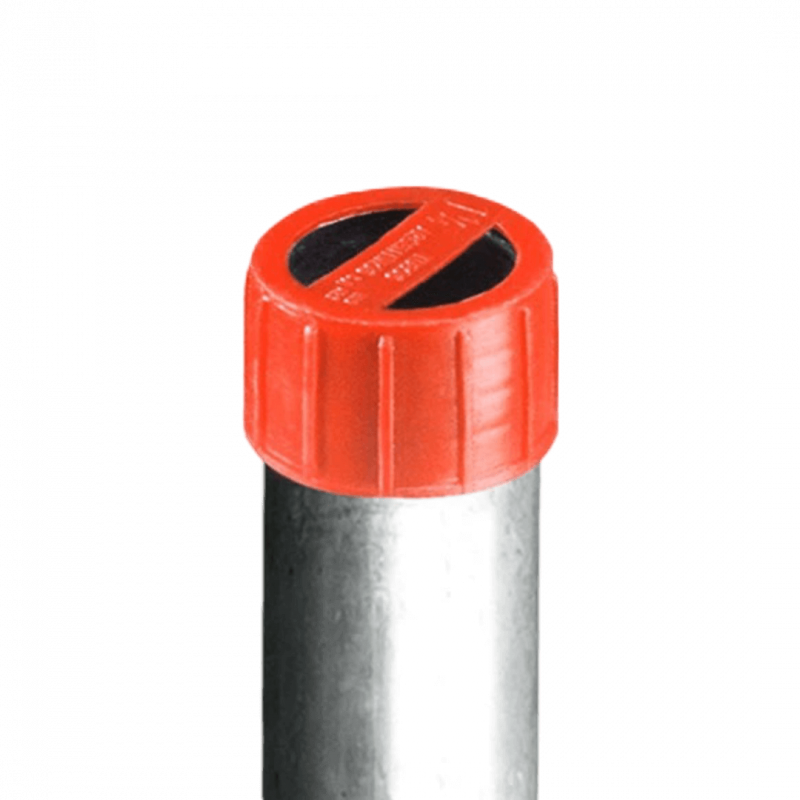 Caño de acero - Galvanizado - 1/2" - DE 21.3mm x ESP 2.35mm
