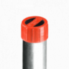 Caño de acero - Galvanizado - 1 1/2" - DE 48.3mm x ESP 2.9mm
