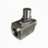Amortiguador de pulsaciones - Acero inoxidable - 1/2" NPT
