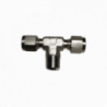 Conector T Hermseal - 2 tubos 1/2" - R 1/4" NPT - Ac inox - Molib-Pro