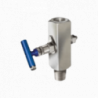 Válvula compacta - Acero al carbono - Emp PTFE - MH 1/2" NPT