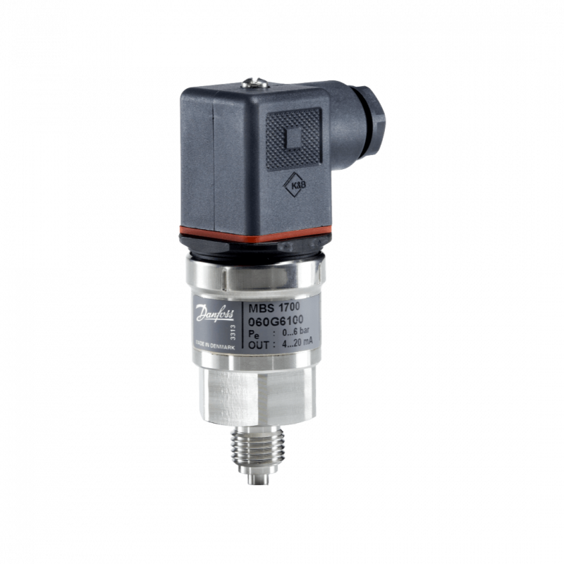 Transmisor de presión MBS 1700 - Rgo 0-10bar - S 4-20mA - G1/4"