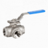 Válvula esférica 2040 - 3 piezas - Inoxidable - Esfera L - 3/4" BSPT