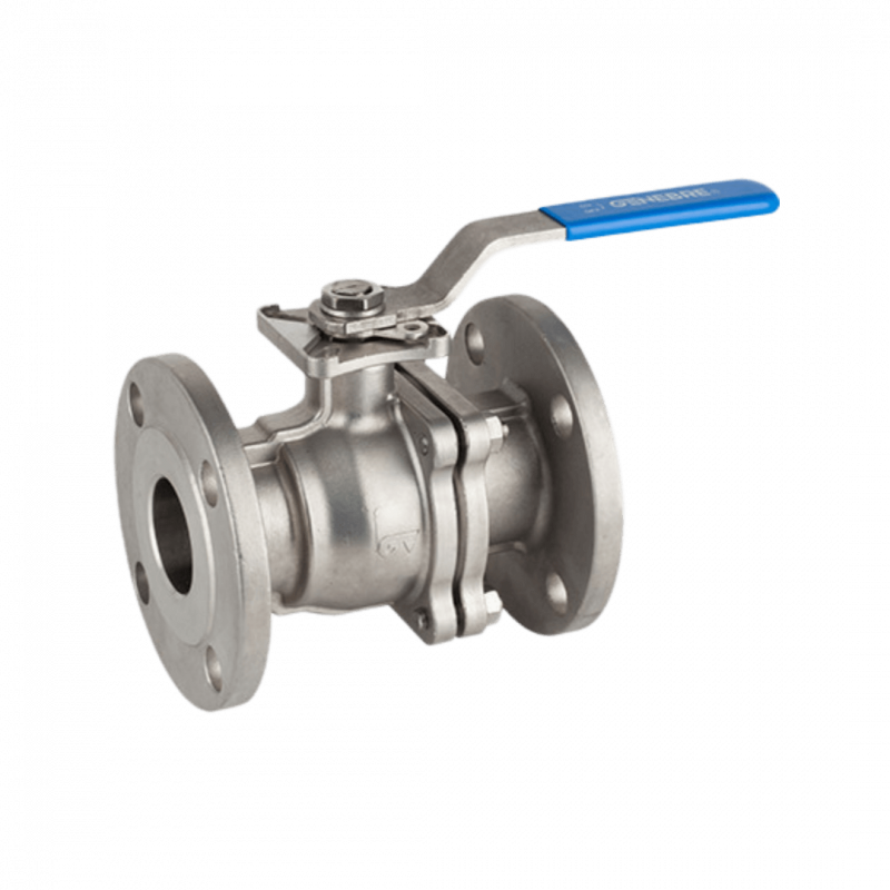 Válvula esférica 2528A - 2 piezas - Ac. Inox - PT - Brida ANSI 150 6"