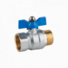 Válvula esférica 3036 - PT - Bonce - PTFE - 1/4" BSP M-H