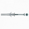 Taco con clavo/tornillo S8C - 8mm x 40mm - 100 unidades