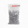 Taco de nylon S6 - 6mm x 30mm - Bolsa de 1000