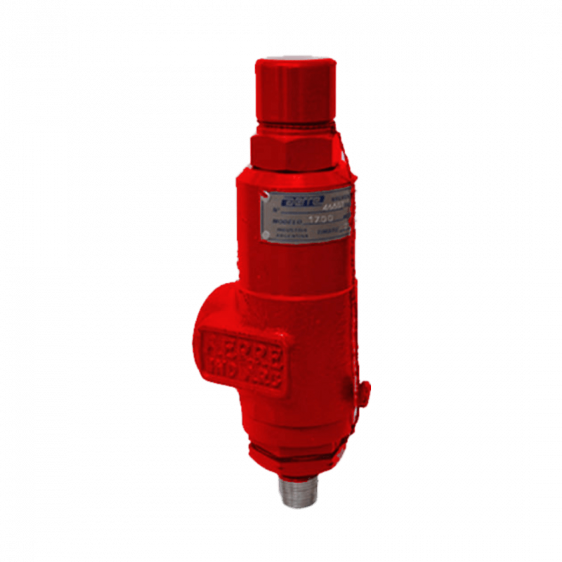 Válvula de seguridad 1700 - 10bar - 3/4" NPT(M) x 1" NPT(H)