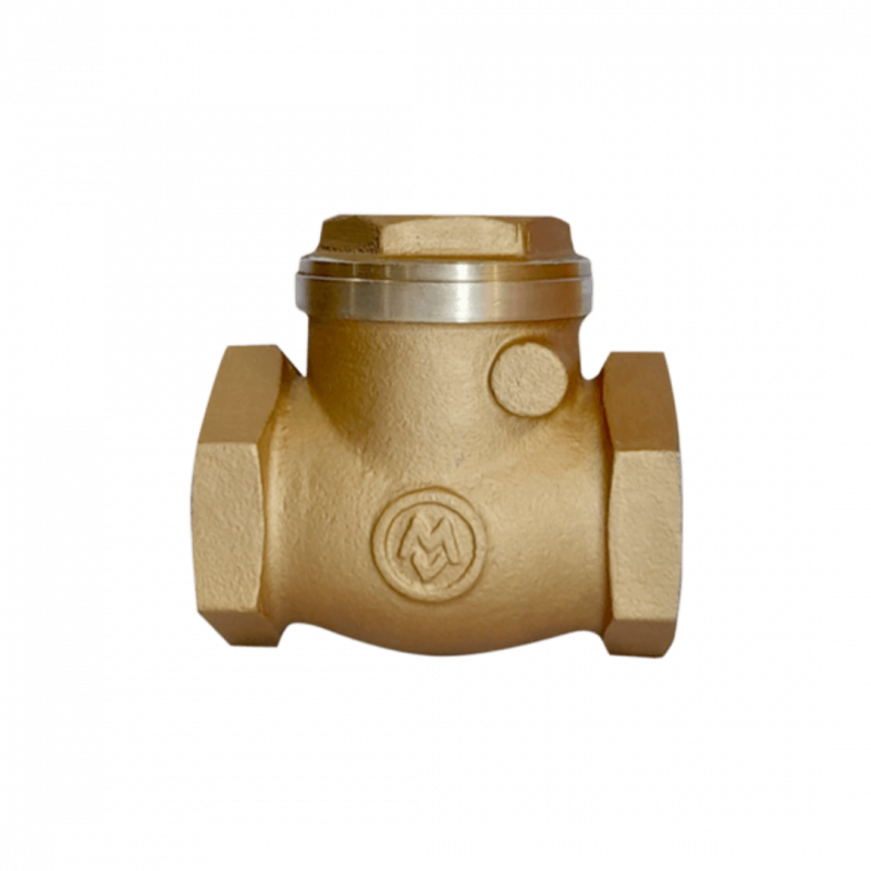 Válvula retención a clapeta 90° 331 - Bronce - Serie 200 - 1/2" BSPT