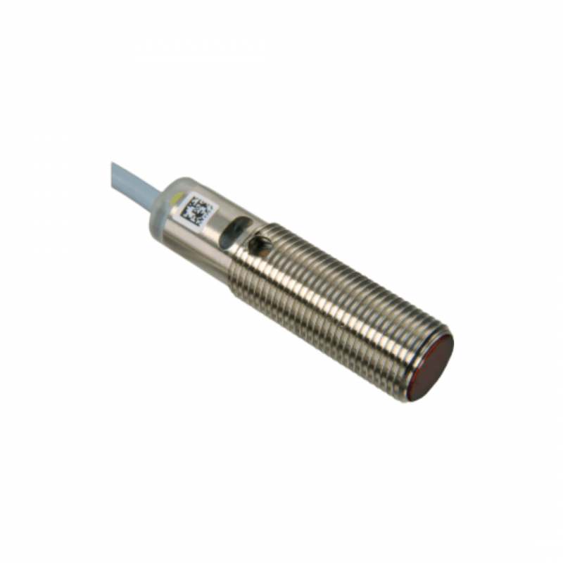 Sensor fotoeléctrico - PNP - M12x1 - Cable 2m - Dist 0-300mm