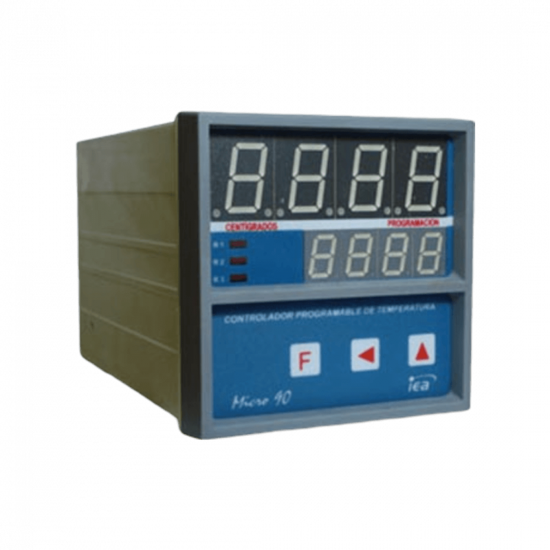 Controlador de temperatura MICRO 90 - 220 Vca - TC J/K/S/T/RTD Pt100