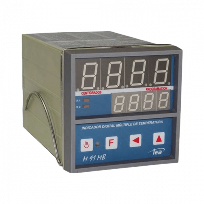 Indicador de temperatura MICRO 91 MB - 8 TC - 7 RTD PT 100