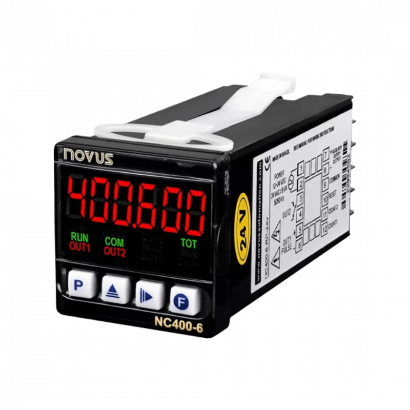 Contador electrónico de 6 dígitos NC400-6 - 100-240Vca