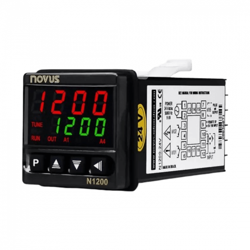 Controlador PID autoadaptativo N1200 USB RS485 - 24Vcc