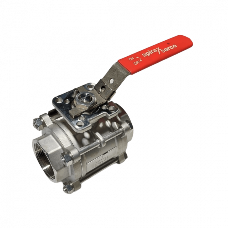 Válvula esférica M5V4 - 3/4" BSPT - Acero inoxidable