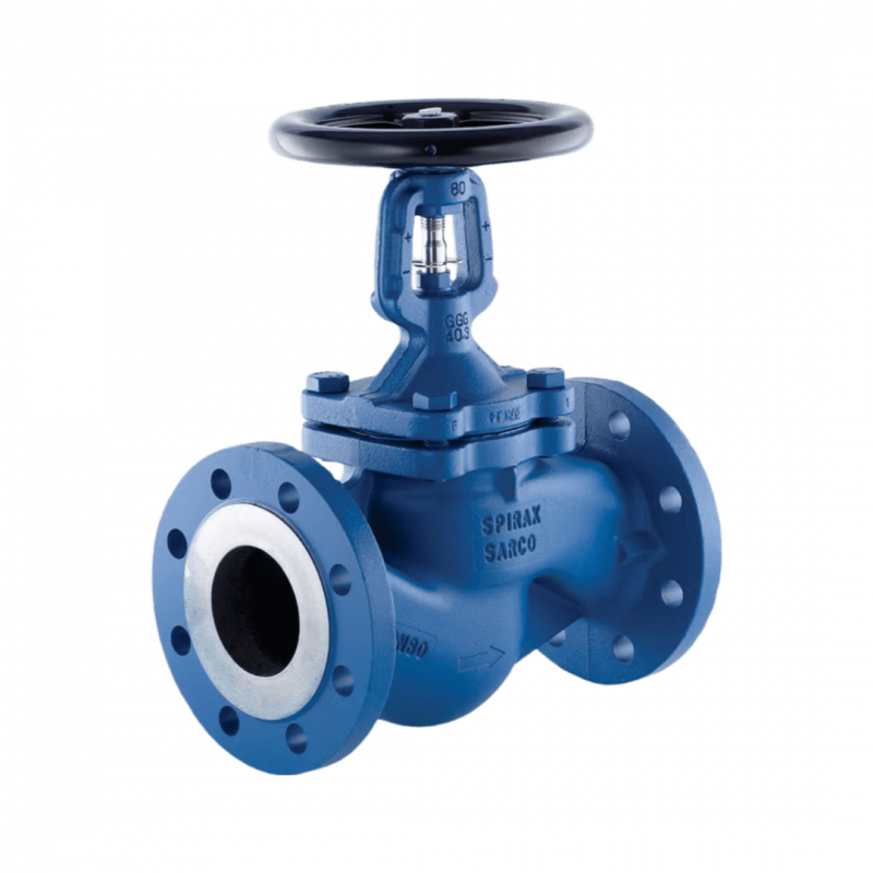 Válvula de corte a fuelle BSA 2T - 1 1/2" PN16