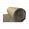 Fieltro de lana mineral foil Kraft - Densidad 35kg/m3 - Espesor 2"