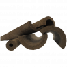 Tubos de lana mineral - Diam 2 1/2" - Dens 120/160kg/m3 - Esp 2"