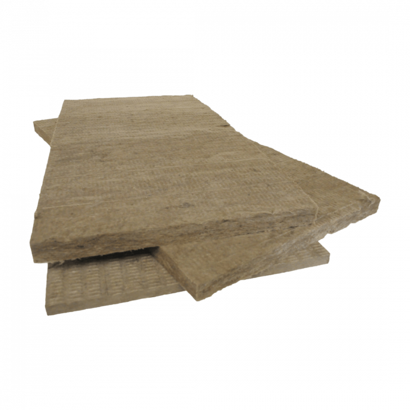 Placa de lana mineral - Densidad 80kg/m3 - Espesor 2"