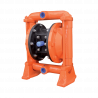 Bomba neumática D15 - 33 l/min - 1/2" BSP - Diaf Hytrel - Válv PTFE